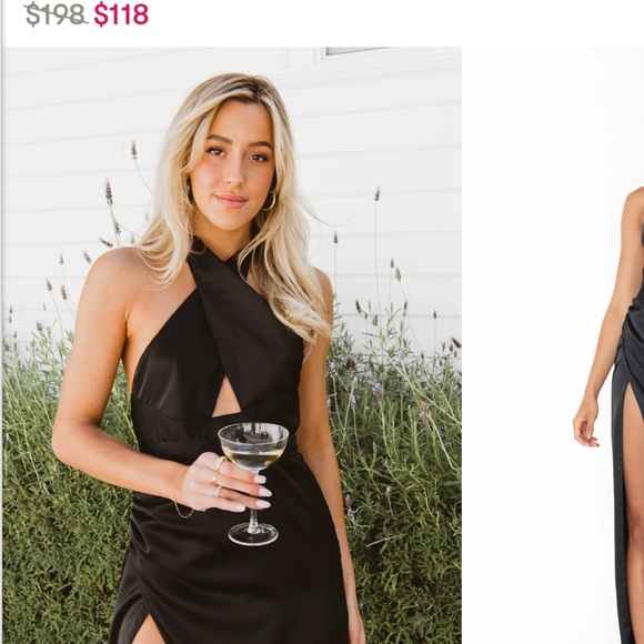 Show Me Your Mumu-Adele Halter Maxi Dress - Picture 4 of 7